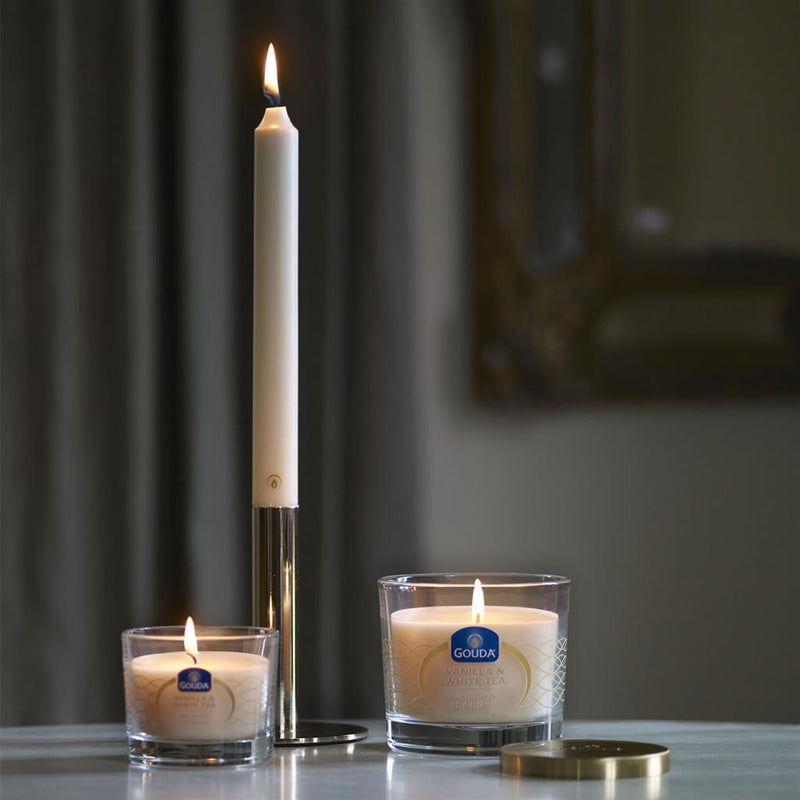 Load image into Gallery viewer, Gouda kroonkaars wit 240 24 doos a 8 stuks