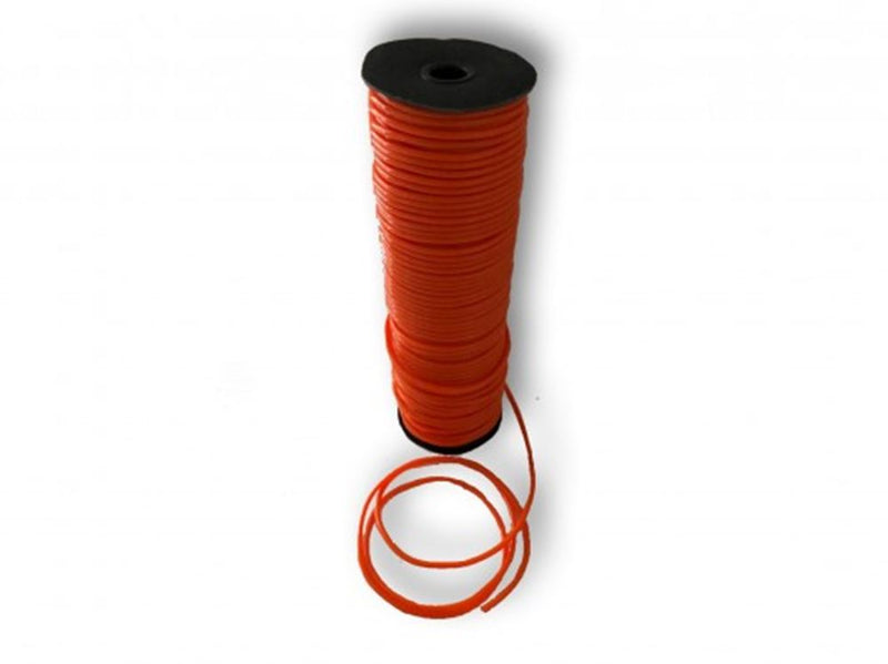 Load image into Gallery viewer, Rol springtouw 4 mm, oranje. 100 meter