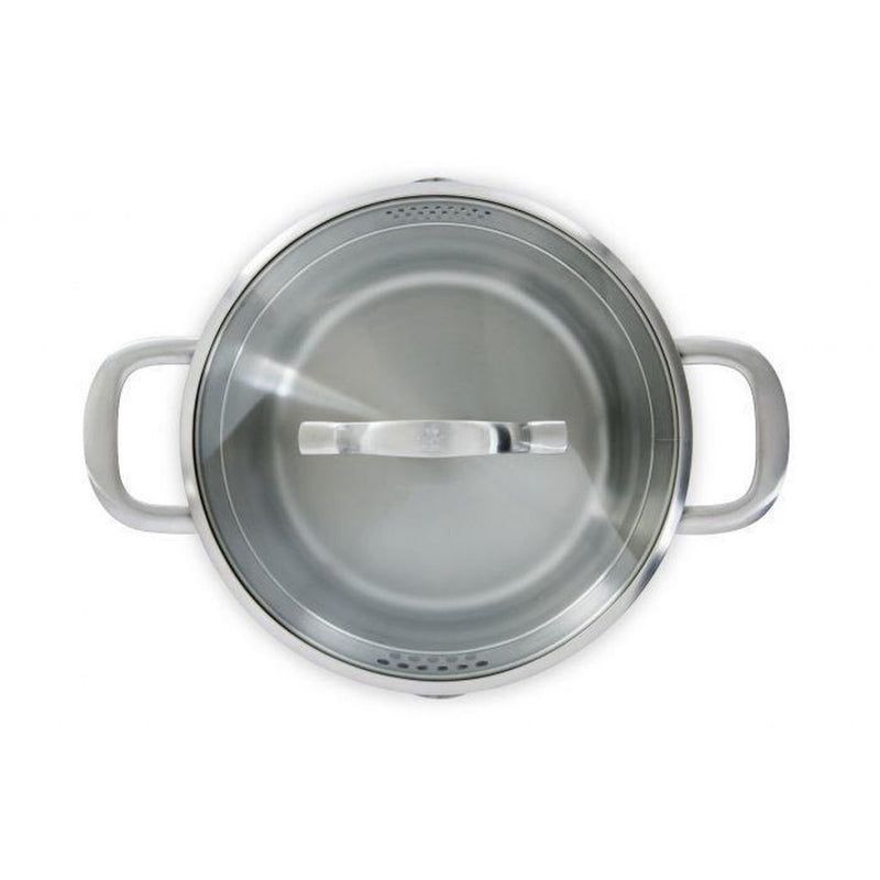 Load image into Gallery viewer, BK BK Wave Soeppan 24 cm RVS Glas