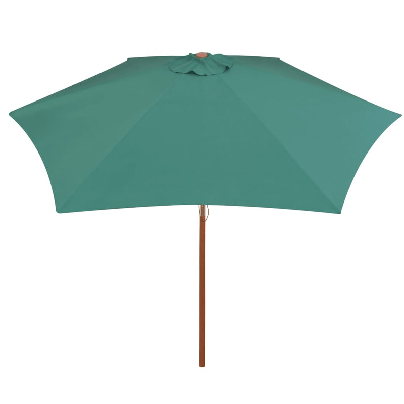 Load image into Gallery viewer, Vidaxl parasol 270x270 cm houten paal groen