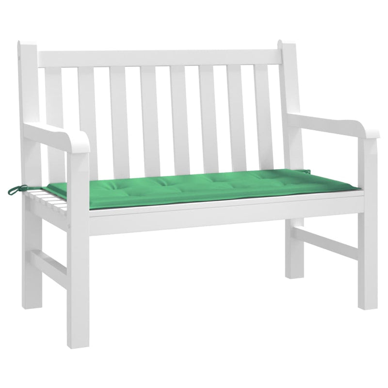 Load image into Gallery viewer, Vidaxl tuinbankkussen 100x50x3 cm oxford stof groen