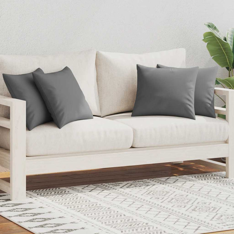 Load image into Gallery viewer, Vidaxl buitenkussens 45x45 cm grijs 4 st