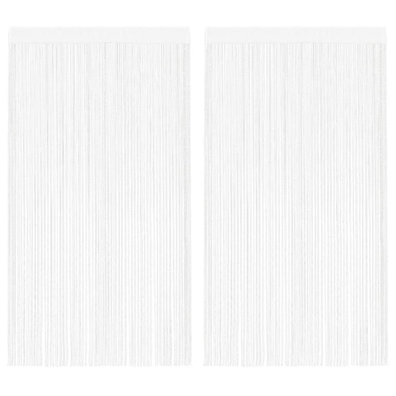 Load image into Gallery viewer, Vidaxl draadgordijnen 2 st 140x250 cm wit