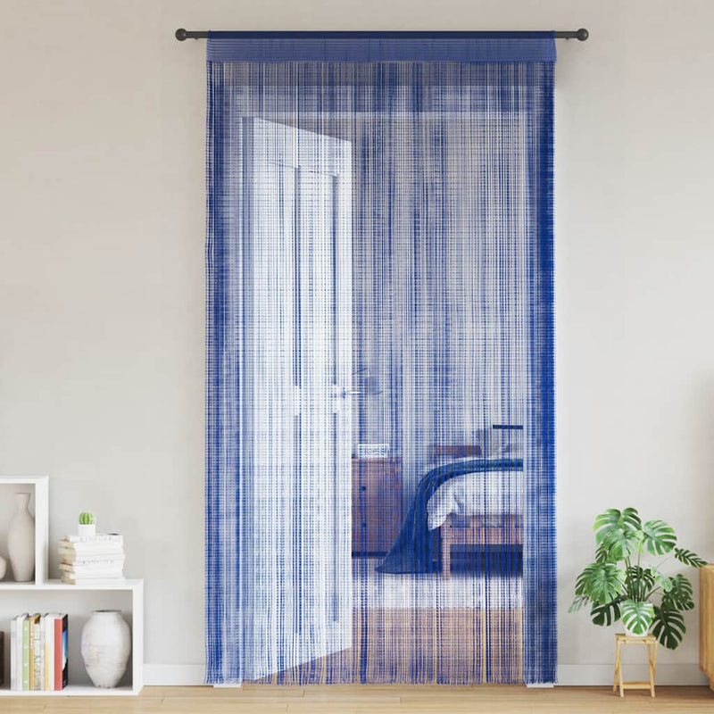 Load image into Gallery viewer, Vidaxl draadgordijnen 100x250 cm blauw 2 st