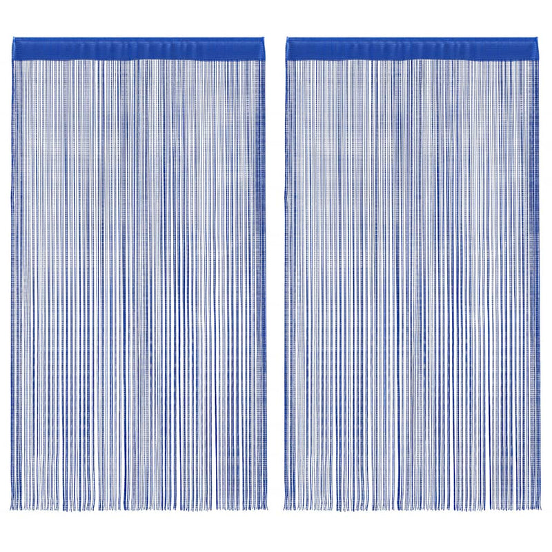 Load image into Gallery viewer, Vidaxl draadgordijnen 140x250 cm blauw 2 st