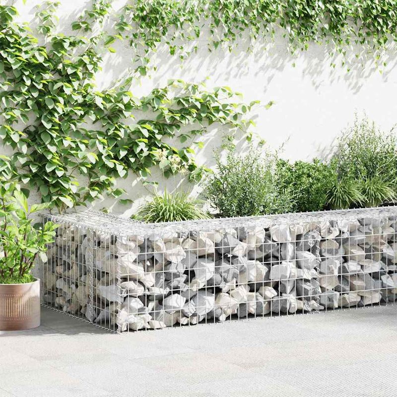 Load image into Gallery viewer, Vidaxl gabion mand 100x50x50 cm gegalvaniseerd staal