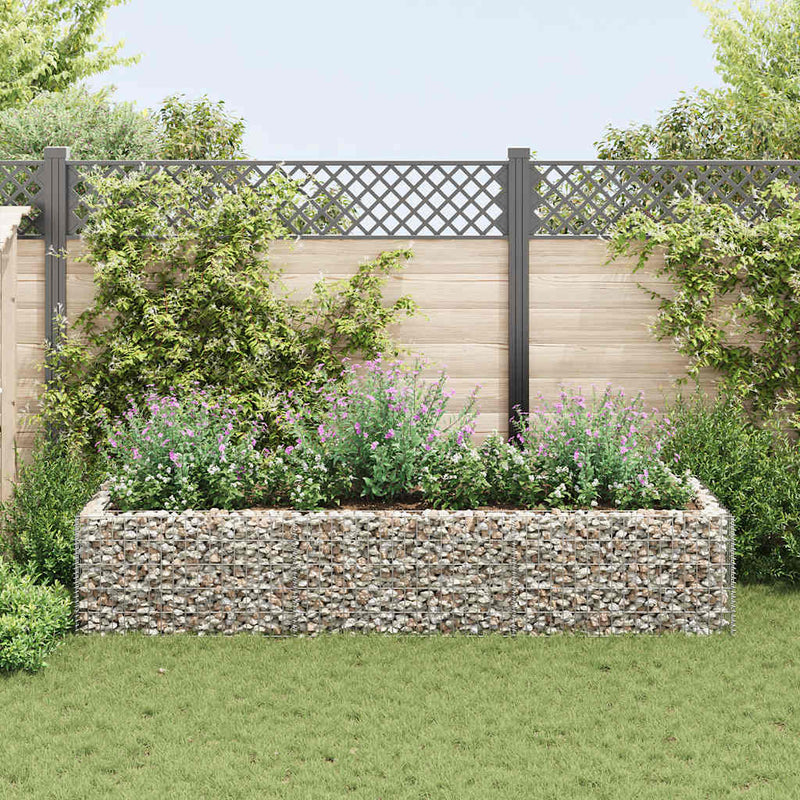 Load image into Gallery viewer, Vidaxl gabion plantenbak verhoogd 270x90x50 cm staal