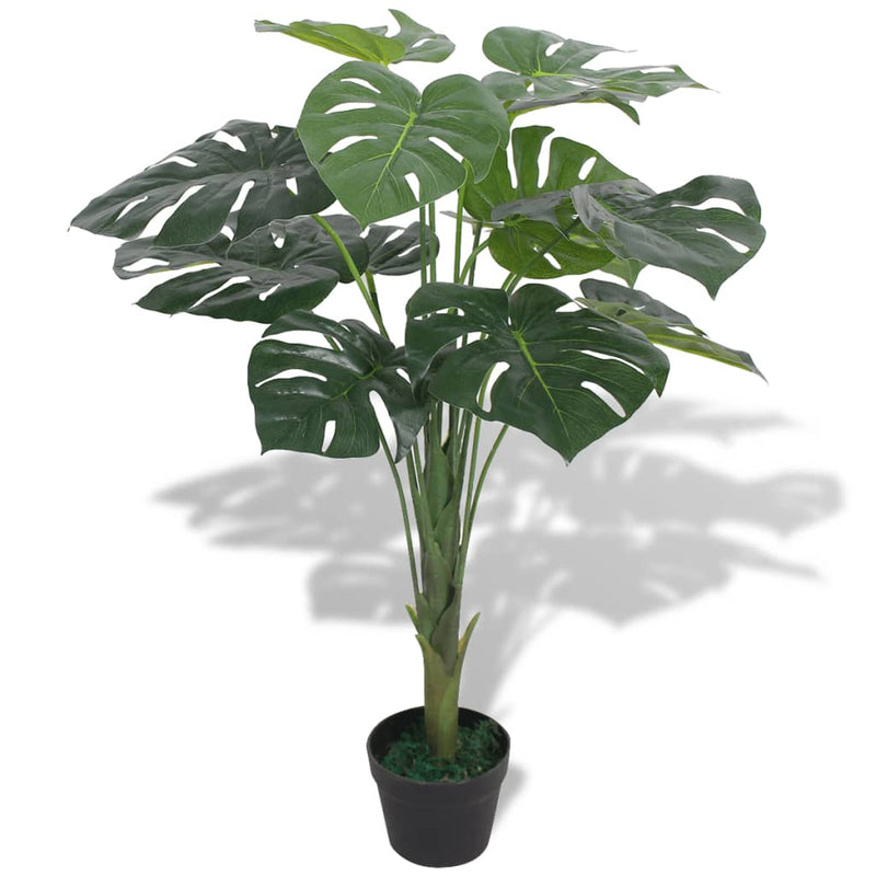 Load image into Gallery viewer, Vidaxl kunst monstera plant met pot 70 cm groen
