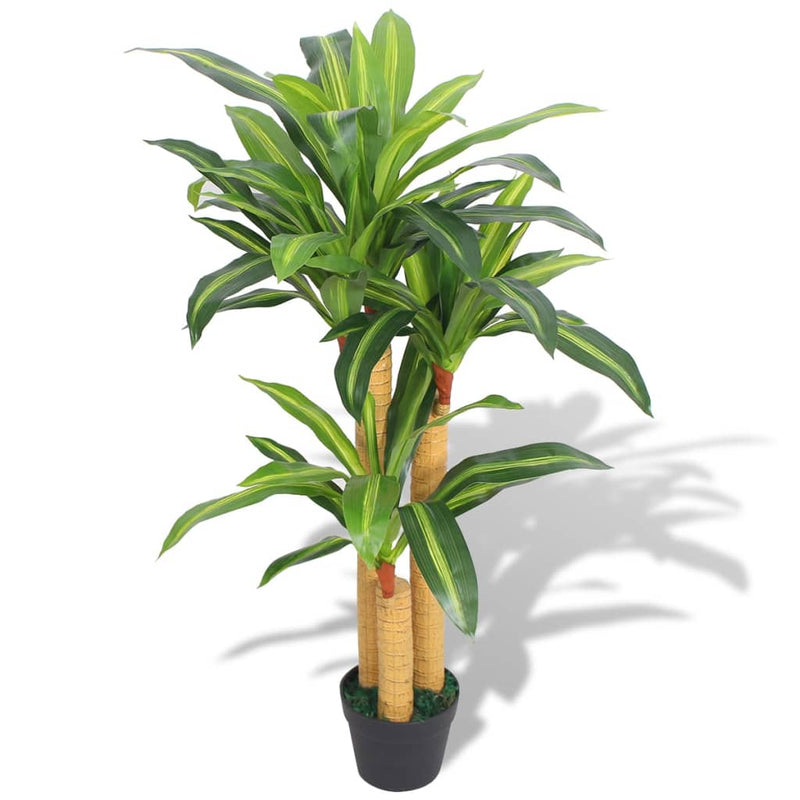 Load image into Gallery viewer, Vidaxl kunst dracena plant met pot 100 cm groen