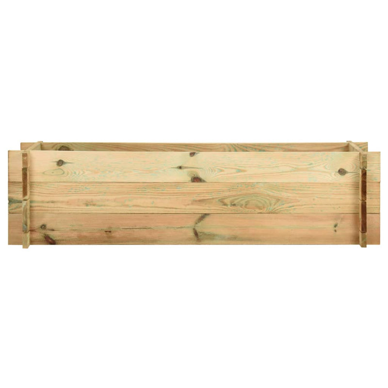 Load image into Gallery viewer, VidaXL Plantenbak 120 cm geïmpregneerd grenenhout
