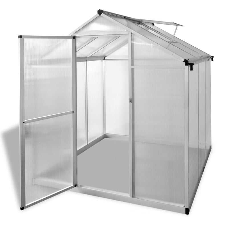 Load image into Gallery viewer, Vidaxl tuinkas 3,46 m² versterkt aluminium
