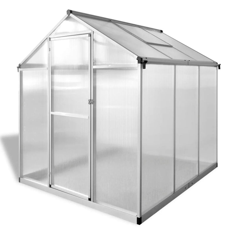 Load image into Gallery viewer, Vidaxl tuinkas 3,46 m² versterkt aluminium