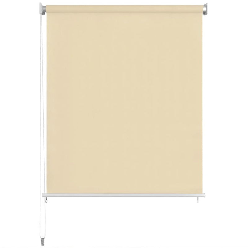 Load image into Gallery viewer, Vidaxl rolgordijn voor buiten 220x140 cm crème