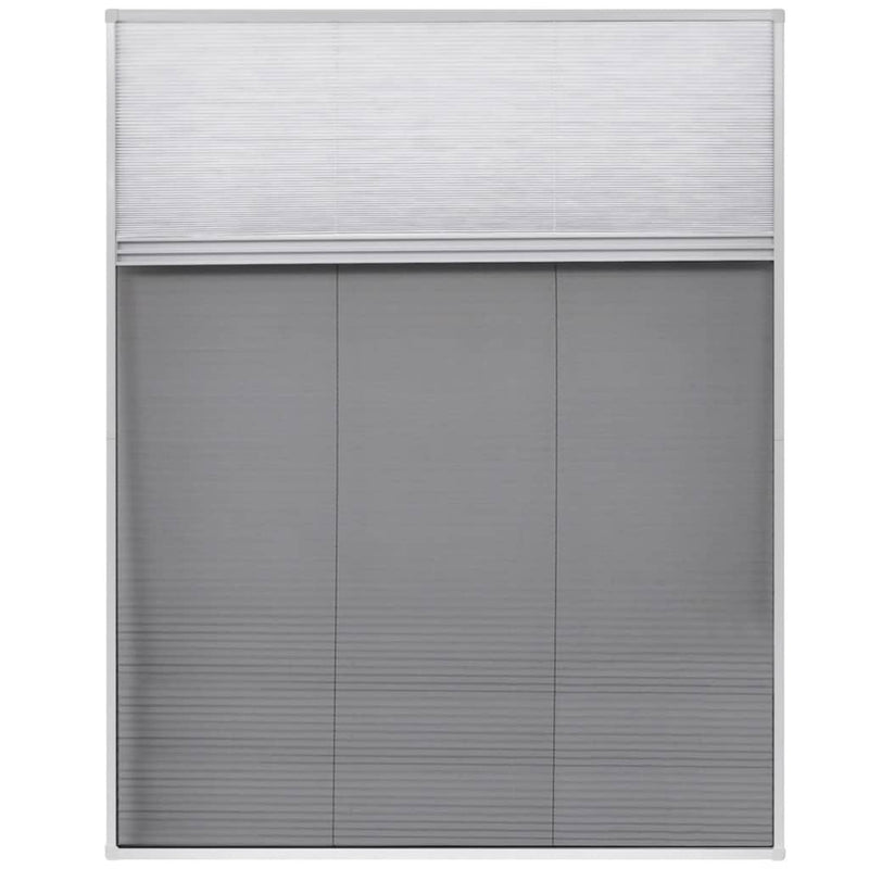 Load image into Gallery viewer, Vidaxl raamhor plissé met verduistering 80x100 cm aluminium
