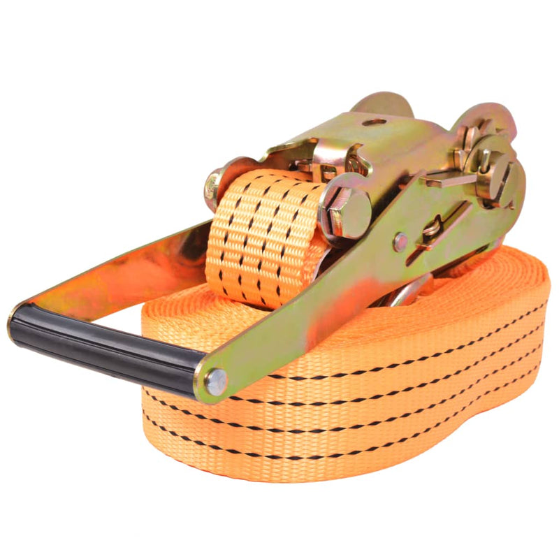 Load image into Gallery viewer, Vidaxl spanbanden 2 ton 8mx50mm oranje 10 st