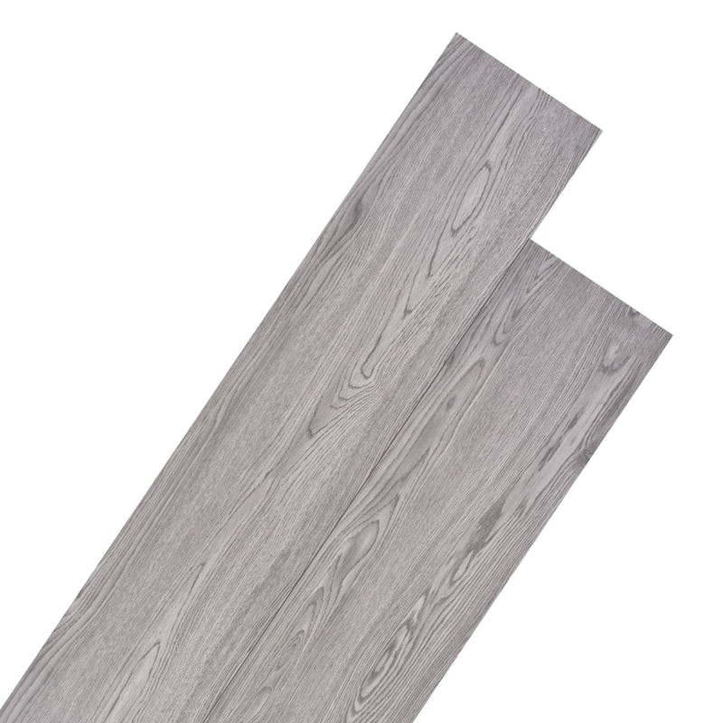 Load image into Gallery viewer, Vidaxl vloerplanken niet-zelfklevend 5,26 m² 2 mm pvc donkergrijs