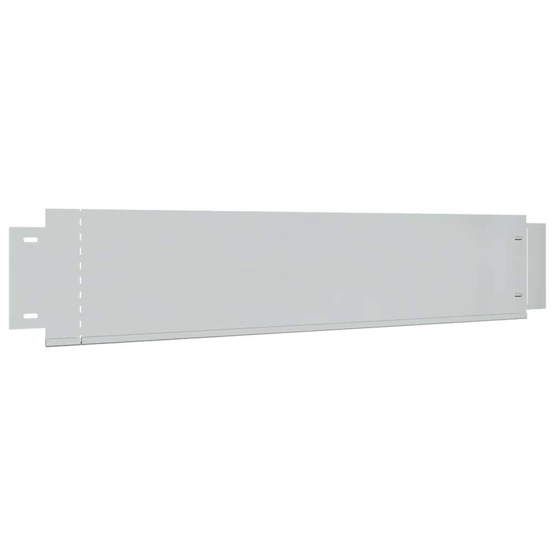Load image into Gallery viewer, Vidaxl grasboorden 100x19 cm gegalvaniseerd staal 5 st