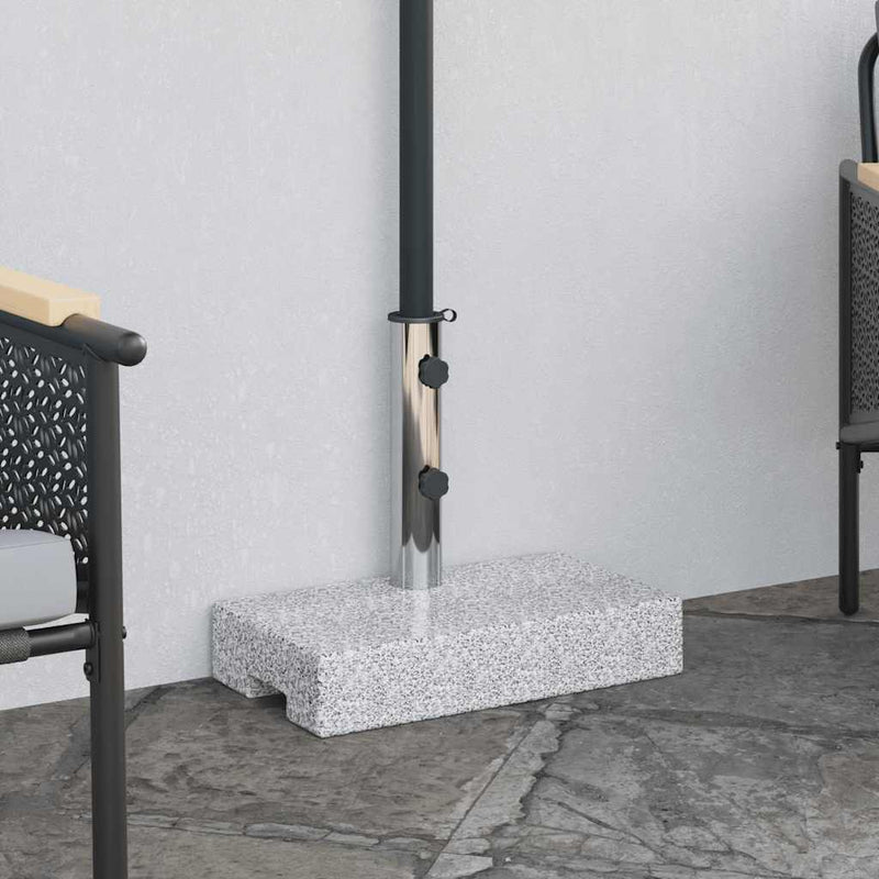 Load image into Gallery viewer, Vidaxl parasolvoet rechthoekig 25 kg graniet