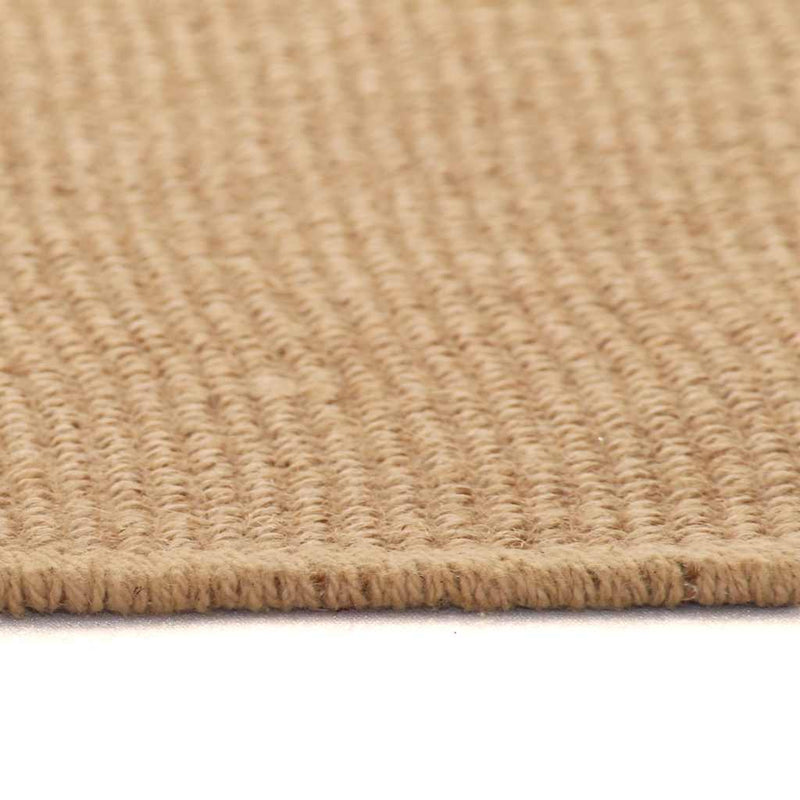 Load image into Gallery viewer, Vidaxl tapijt met latex onderkant 70x130 cm jute natuurlijk