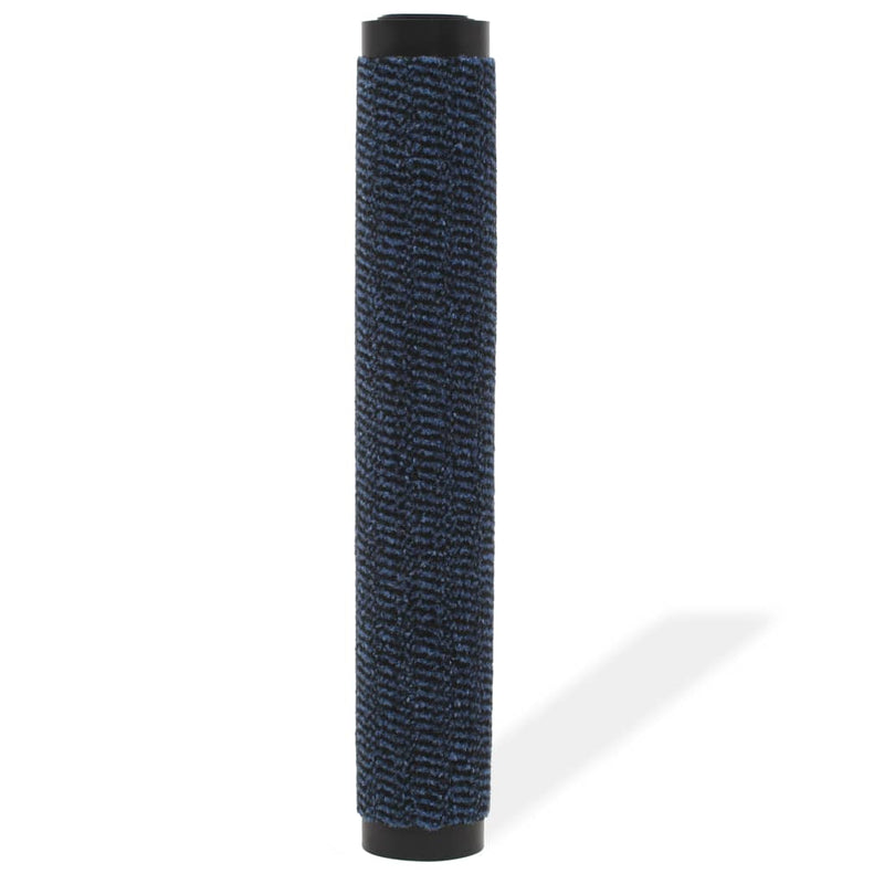 Load image into Gallery viewer, Vidaxl droogloopmat rechthoekig getuft 60x90 cm blauw
