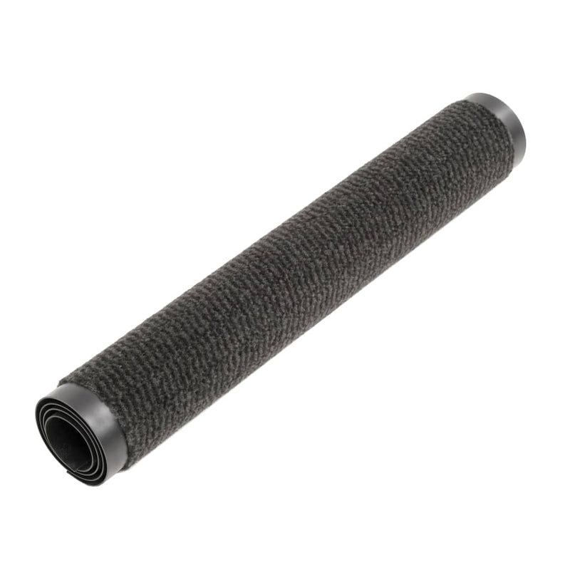 Load image into Gallery viewer, Vidaxl droogloopmat rechthoekig getuft 80x120 cm zwart