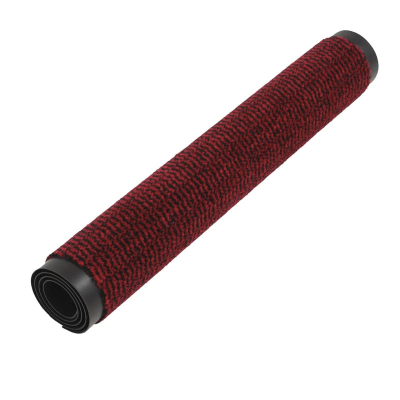 Load image into Gallery viewer, Vidaxl droogloopmat rechthoekig getuft 80x120 cm rood
