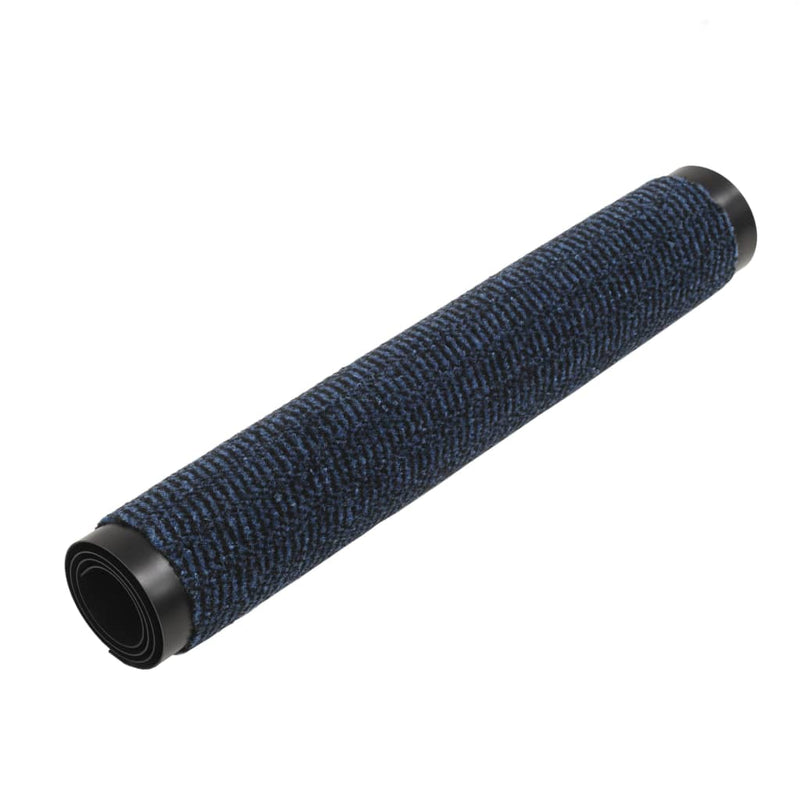Load image into Gallery viewer, Vidaxl droogloopmat rechthoekig getuft 80x120 cm blauw