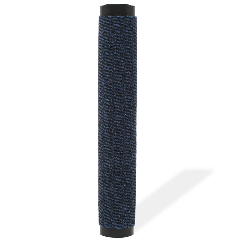 Load image into Gallery viewer, Vidaxl droogloopmat rechthoekig getuft 90x150 cm blauw