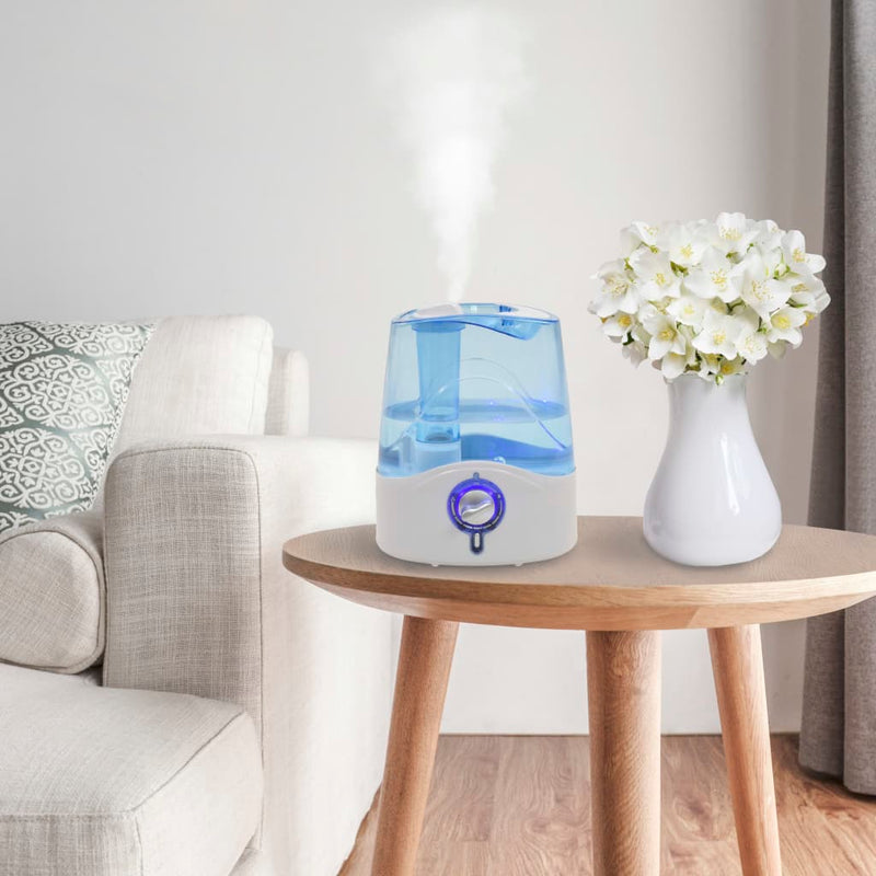 Afbeelding laden in galerijviewer, Vidaxl ultrasone bevochtiger met koele mist en nachtlamp 6 l 300 ml u