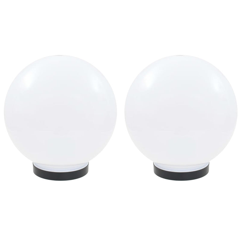 Load image into Gallery viewer, Vidaxl led-bollampen 2 st rond 25 cm pmma
