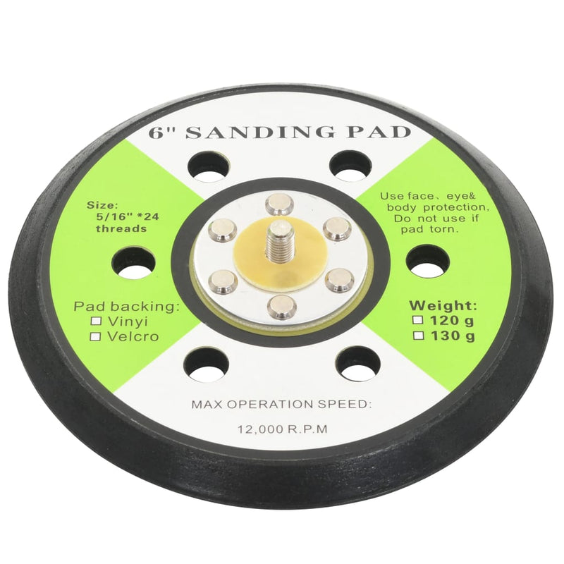 Load image into Gallery viewer, Vidaxl schuurpads met 6 gaten 15 cm 3 st