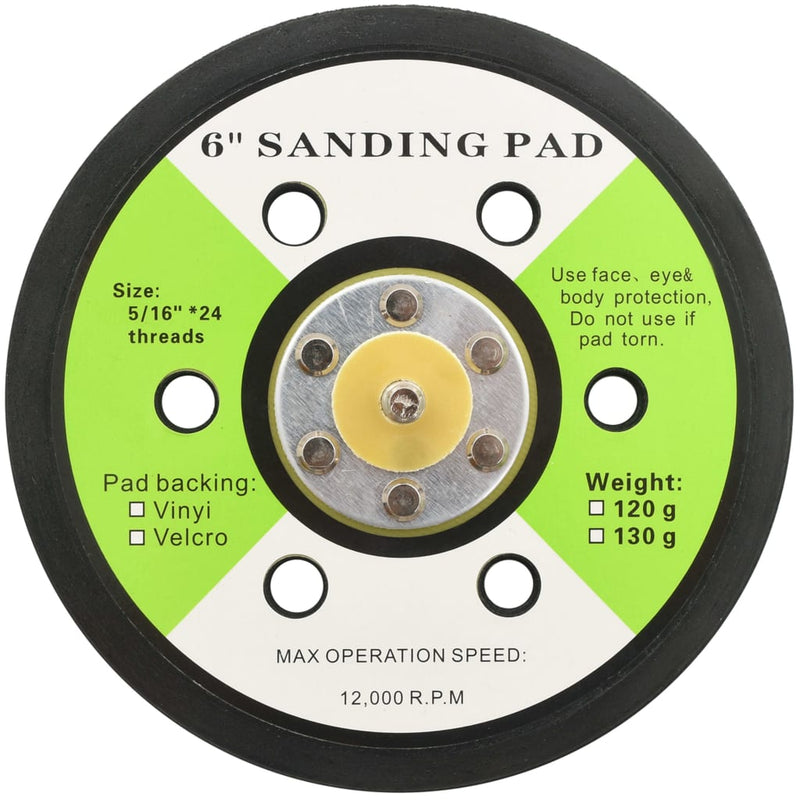 Load image into Gallery viewer, Vidaxl schuurpads met 6 gaten 15 cm 3 st