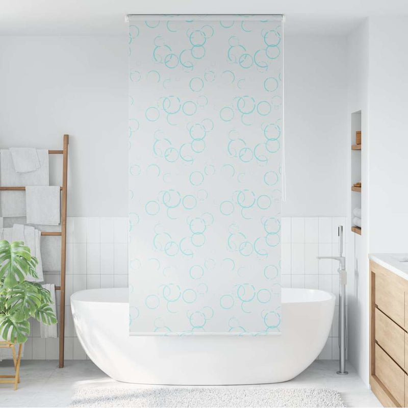 Load image into Gallery viewer, Vidaxl rolgordijn voor douche 80x240 cm bubbel