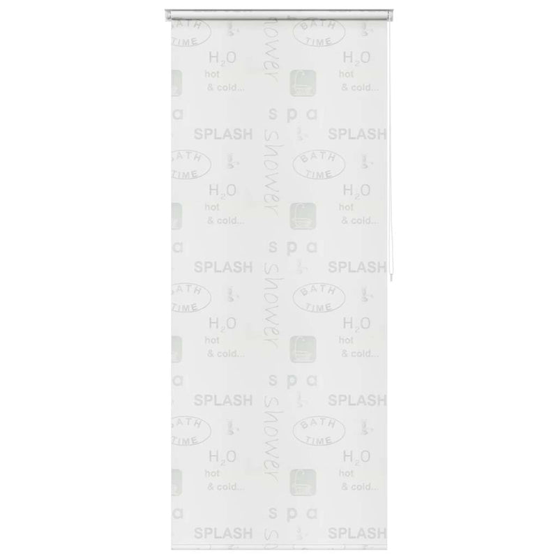 Load image into Gallery viewer, Vidaxl rolgordijn voor douche 80x240 cm splash