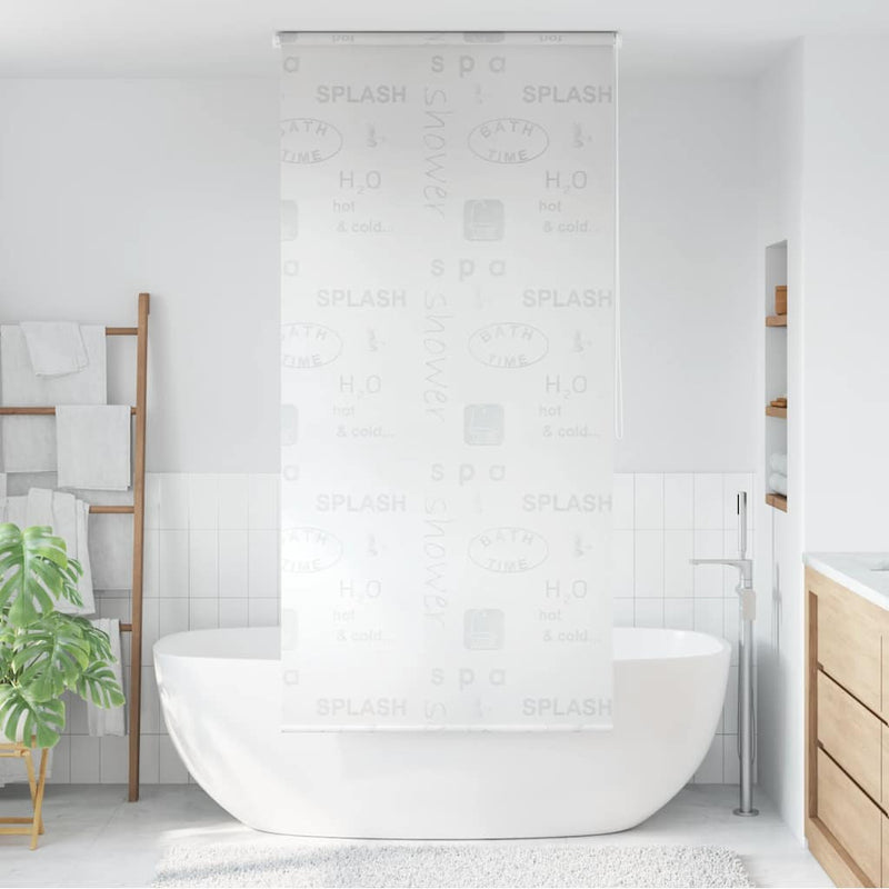 Load image into Gallery viewer, Vidaxl rolgordijn voor douche 100x240 cm splash