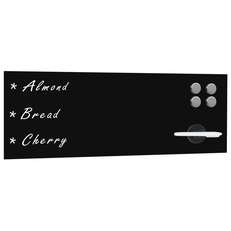 Load image into Gallery viewer, Vidaxl schoolbord voor aan de wand magnetisch 60x20 cm glas