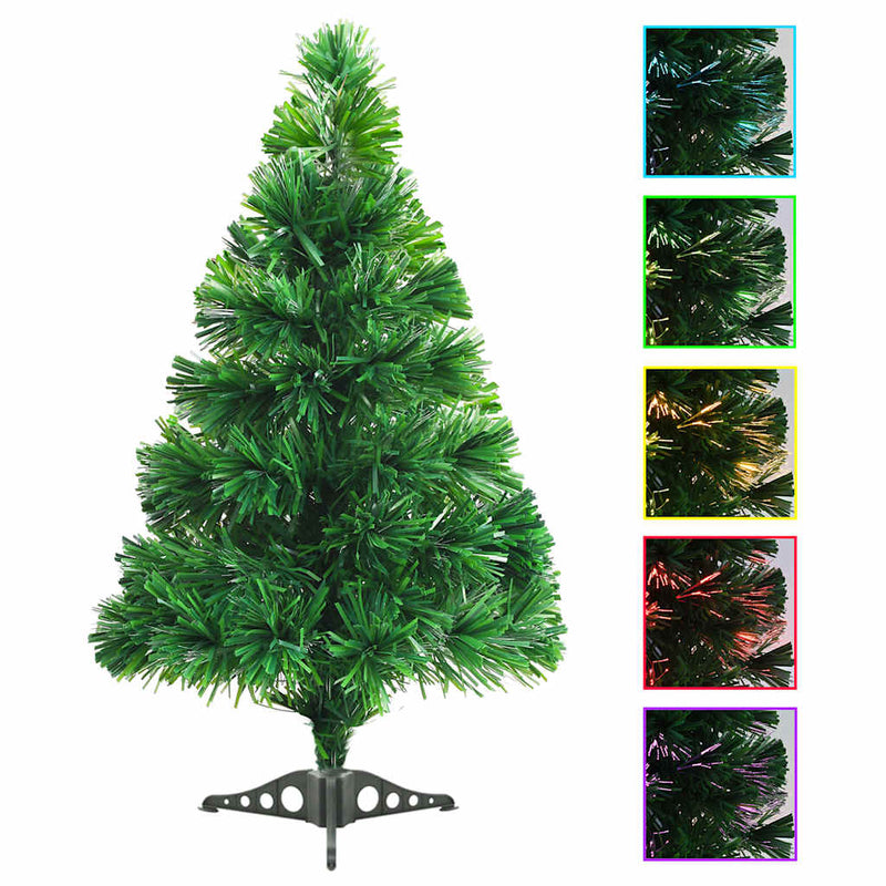 Load image into Gallery viewer, Vidaxl kunstkerstboom 64 cm glasvezel groen