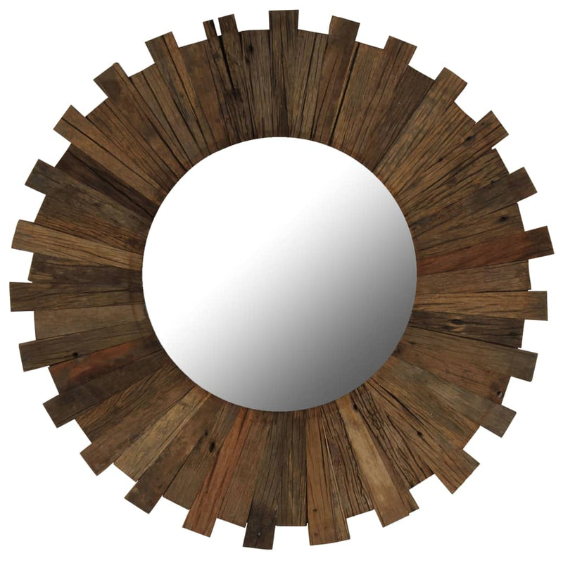 Load image into Gallery viewer, Vidaxl wandspiegel 70 cm massief gerecycled hout