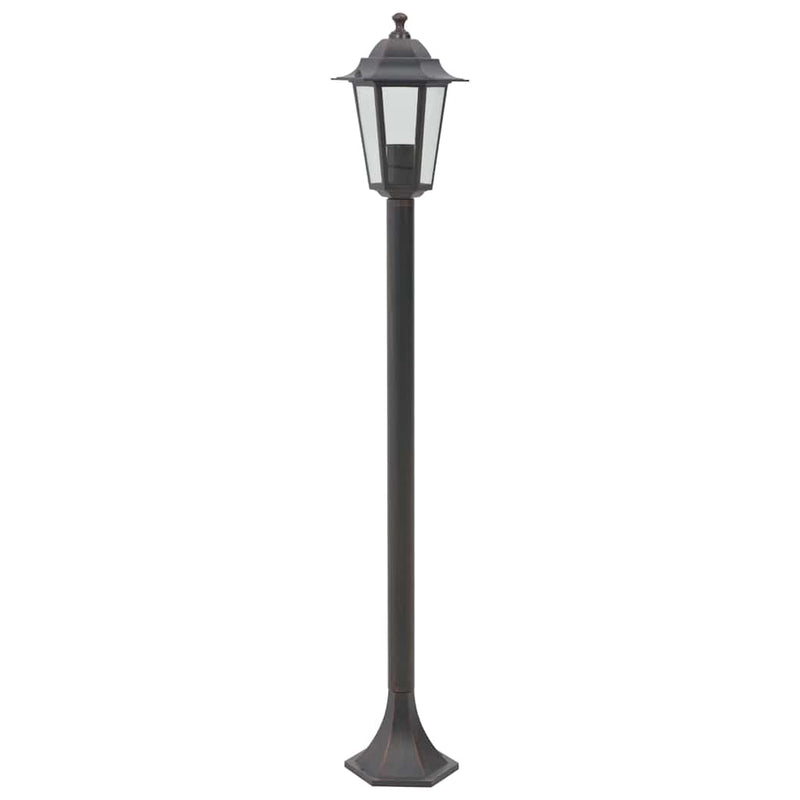 Load image into Gallery viewer, Vidaxl paalverlichting voor tuin e27 110 cm aluminium brons 6 st