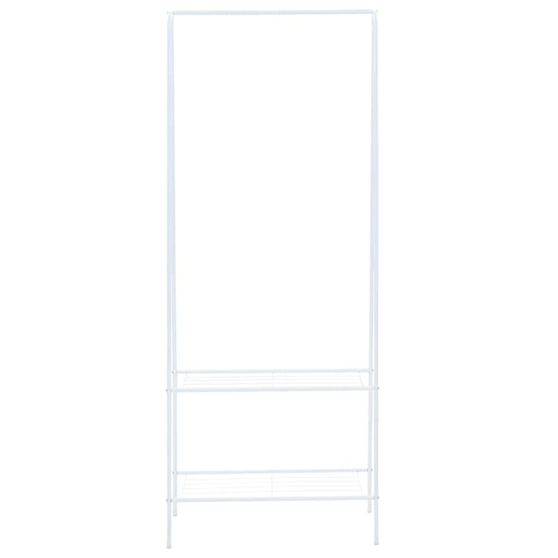 Load image into Gallery viewer, Vidaxl kledingrek 59x35x150 cm wit