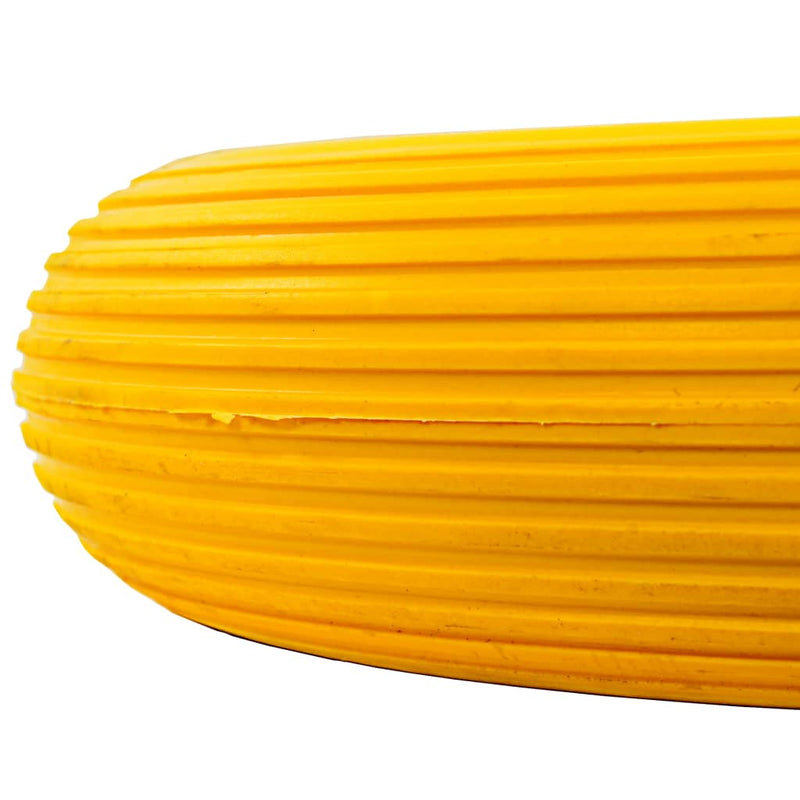 Load image into Gallery viewer, Vidaxl kruiwagenwiel met as 4,00-8 390 mm massief pu