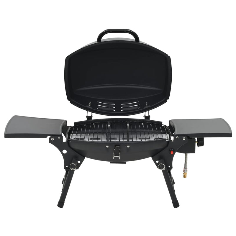 Load image into Gallery viewer, Vidaxl gasbarbecue met kookzone zwart
