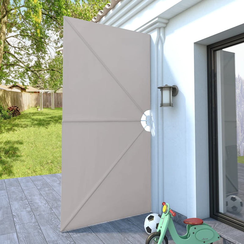Load image into Gallery viewer, VidaXL Terrasscherm inklapbaar 300x150 cm crème