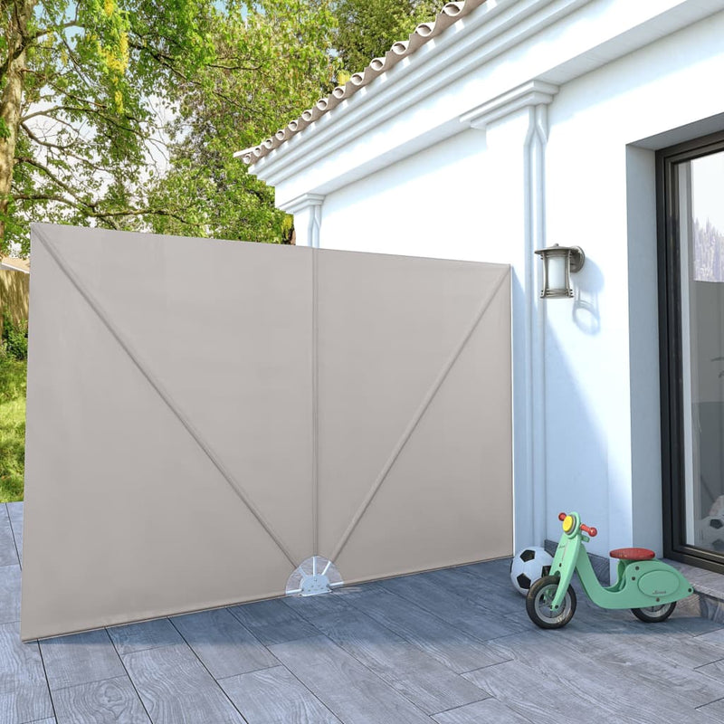 Load image into Gallery viewer, Vidaxl terrasscherm inklapbaar 300x200 cm crème