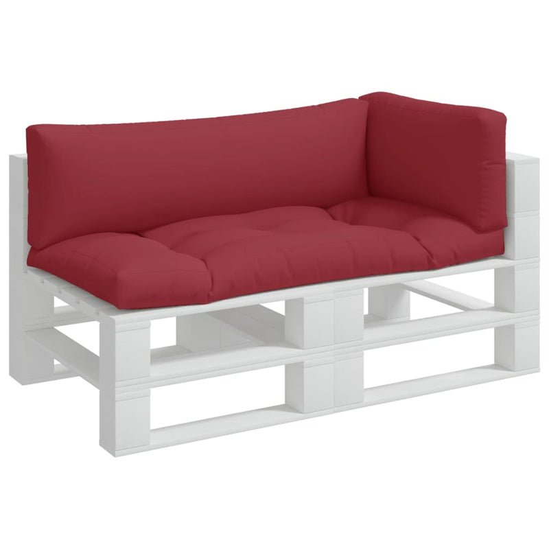 Load image into Gallery viewer, Vidaxl palletkussens 3 st stof rood