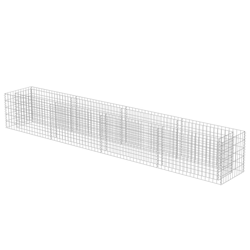 Load image into Gallery viewer, Vidaxl gabion plantenbak verhoogd 360x50x50 cm gegalvaniseerd staal