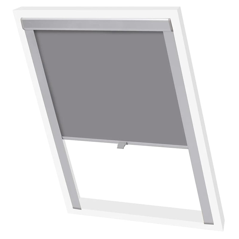 Load image into Gallery viewer, Vidaxl rolgordijn verduisterend grijs ck02