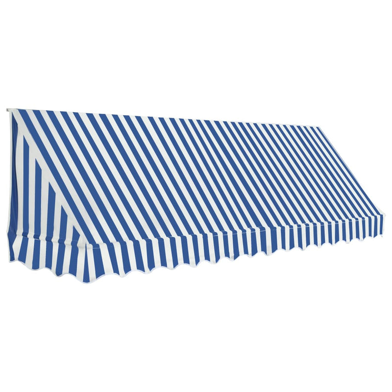 Load image into Gallery viewer, Vidaxl luifel 350x120 cm blauw en wit
