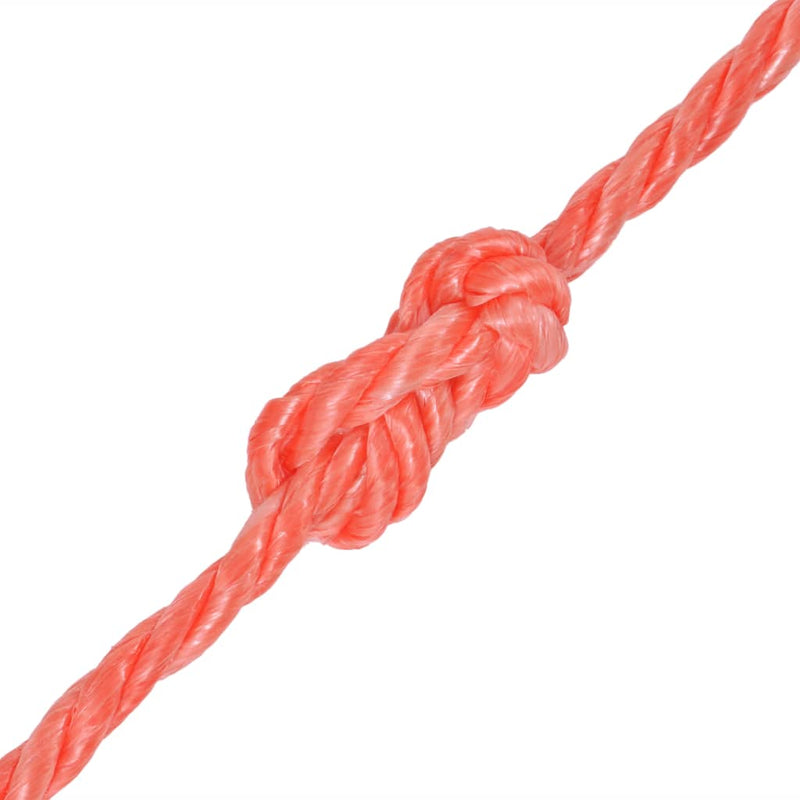 Load image into Gallery viewer, Vidaxl touw gedraaid 12 mm 500 m polypropyleen oranje