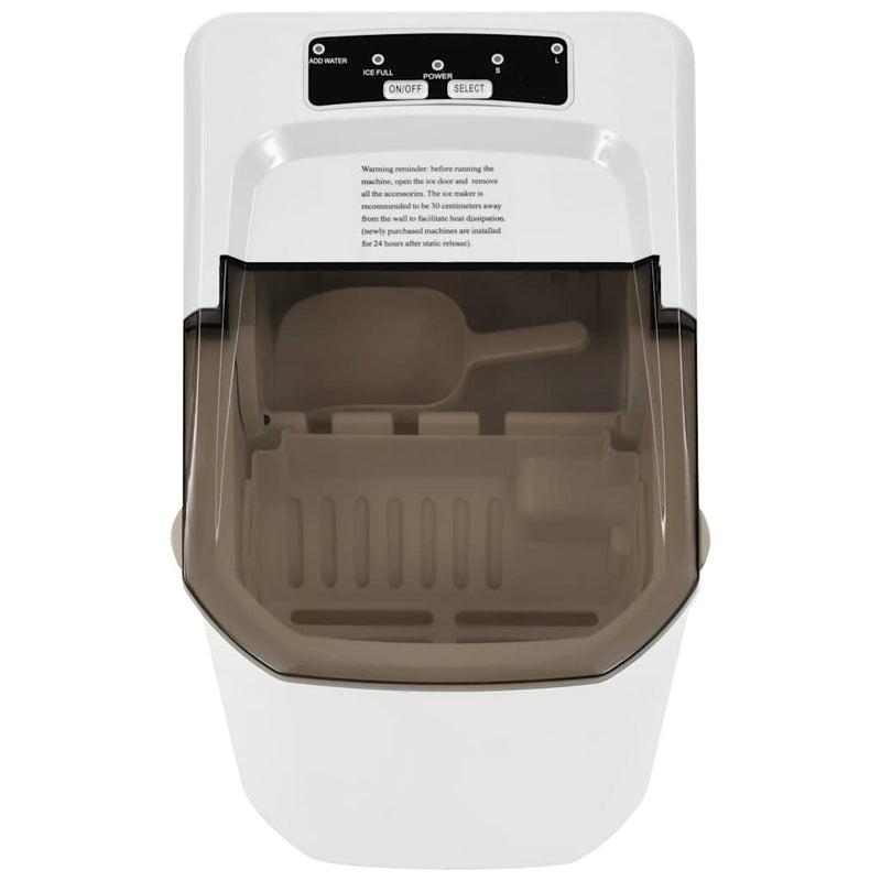 Load image into Gallery viewer, Vidaxl ijsblokjesmachine 1,4 l 15 kg 24 u wit